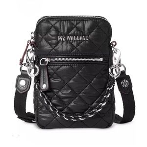MZ Wallace Micro Crosby Crossbody Black